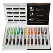 Karin Pigment Decobrush Markers - Set of 12, Nature Colors