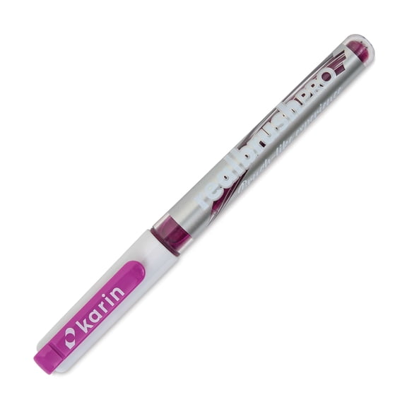 Karin Realbrush Pro Marker - Neon Red Lilac, 4 mm, Brush Tip