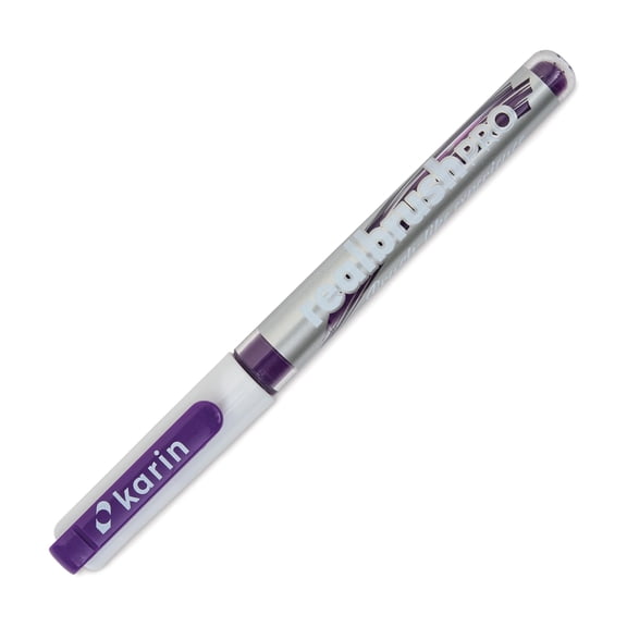 Karin Realbrush Pro Marker - Neon Violet, 4 mm, Brush Tip