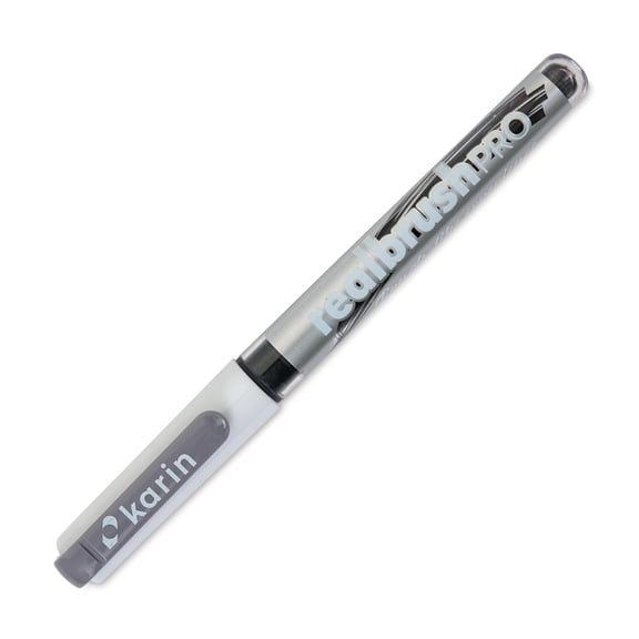 Karin Realbrush Pro Marker - Warm Grey 3, 4 mm, Brush Tip