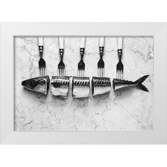Karina, Aleksandrova 18x13 White Modern Wood Framed Museum Art Print Titled - Mackerelaforks