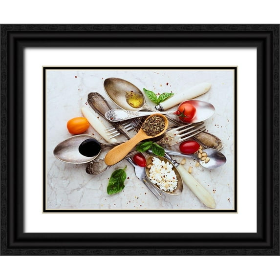 Karina, Aleksandrova 18x14 Black Ornate Wood Framed with Double Matting Museum Art Print Titled - Spoonsasalad