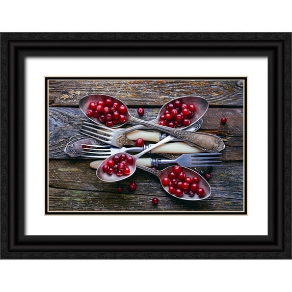 Karina, Aleksandrova 32x23 Black Ornate Wood Framed with Double Matting Museum Art Print Titled - Spoonsacranberry