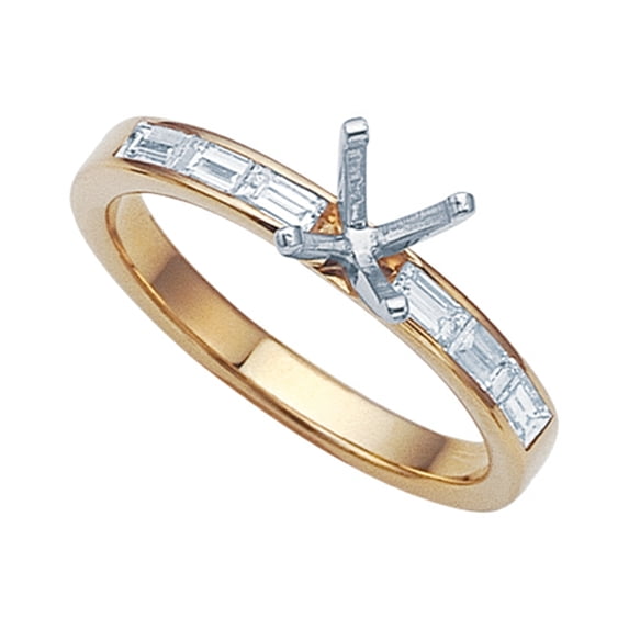 Karina B� Baguette Diamonds Engagement Ring