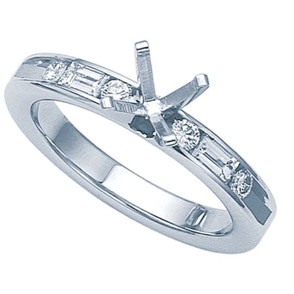Karina B� Baguette Diamonds Engagement Ring