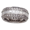 thumbnail image 1 of Karina B� Baguette Diamonds Eternity Band, 1 of 9