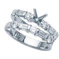 thumbnail image 1 of Karina B� Baguette Diamonds Wedding Set, 1 of 9