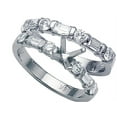thumbnail image 1 of Karina B� Baguette Diamonds Wedding Set, 1 of 9