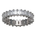 thumbnail image 1 of Karina B� Emerald Cut Diamonds Eternity Band, 1 of 8