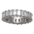 thumbnail image 1 of Karina B� Emerald Cut Diamonds Eternity Band, 1 of 8