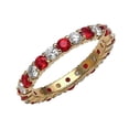 thumbnail image 1 of Karina B� Genuine Ruby Eternity Band, 1 of 9