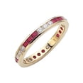thumbnail image 1 of Karina B� Genuine Ruby Eternity Band, 1 of 9