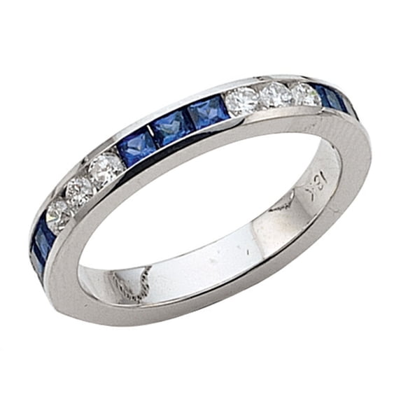 Karina B� Genuine Sapphire Band