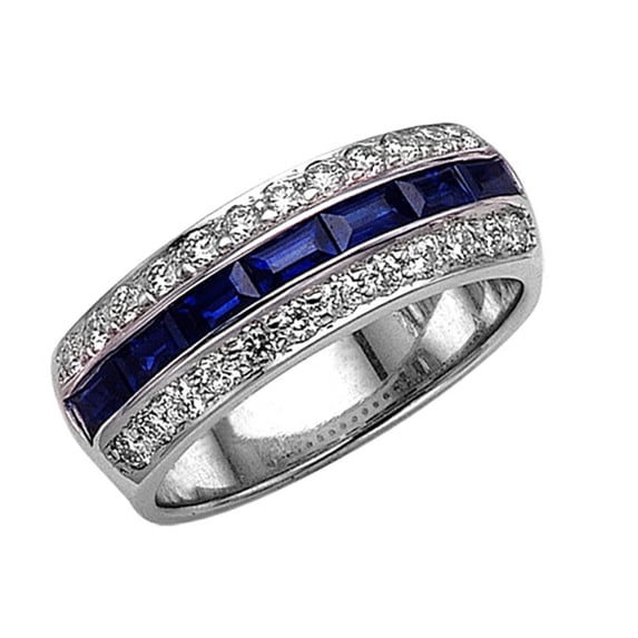 Karina B� Genuine Sapphire Band