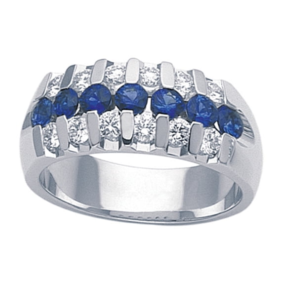 Karina B� Genuine Sapphire Band