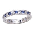 thumbnail image 1 of Karina B� Genuine Sapphire Eternity Band, 1 of 9
