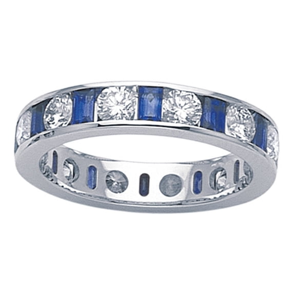 Karina B� Genuine Sapphire Eternity Band
