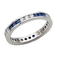 thumbnail image 1 of Karina B� Genuine Sapphire Eternity Band, 1 of 8