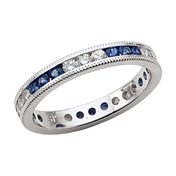 Karina B� Genuine Sapphire Eternity Band