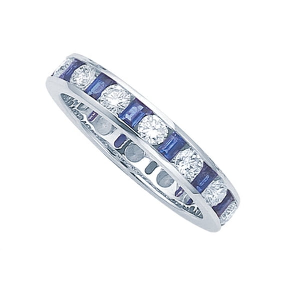 Karina B� Genuine Sapphire Eternity Band