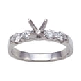 thumbnail image 1 of Karina B� Round Diamonds Engagement Ring, 1 of 8