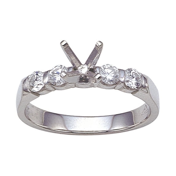 Karina B� Round Diamonds Engagement Ring