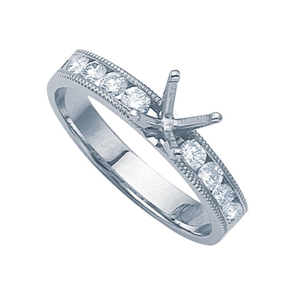 Karina B� Round Diamonds Engagement Ring