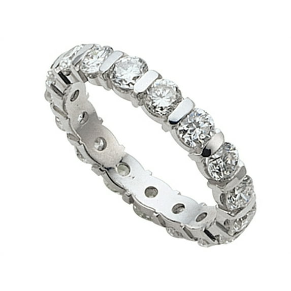 Karina B� Round Diamonds Eternity Band
