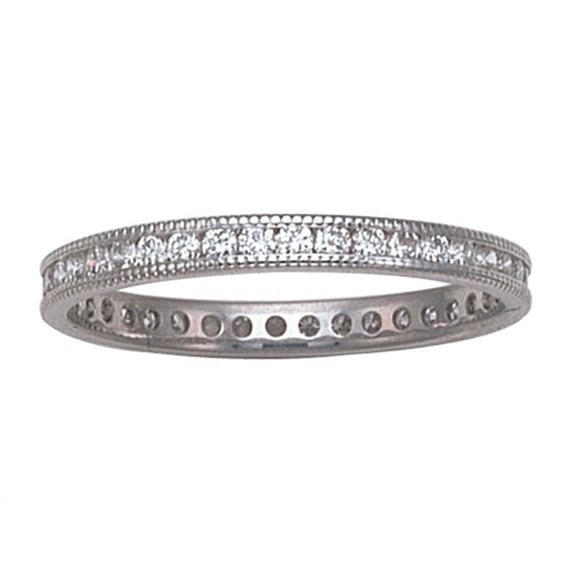 Karina B� Round Diamonds Eternity Band