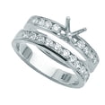 thumbnail image 1 of Karina B� Round Diamonds Wedding Set, 1 of 9