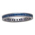 thumbnail image 1 of Karina B� Sapphire Eternity Band, 1 of 8