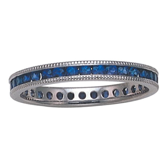Karina B� Sapphire Eternity Band