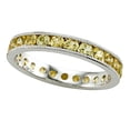 thumbnail image 1 of Karina B� Yellow Sapphire Eternity Band, 1 of 9
