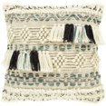 thumbnail image 1 of Karina KRN-003 22"H x 22"W Square Pillow Kit in Beige/Teal/Dark Purple/Ivory, 1 of 2