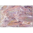thumbnail image 1 of Karina Pink Contemporary Artistic Color Splash 1'8" x 2'6" Non-Skid Accent Rug, 1 of 9