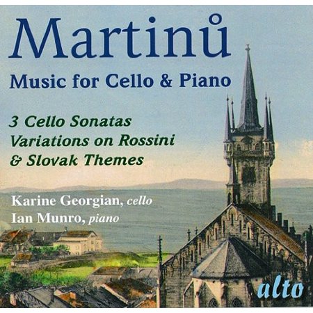 Karine Georgian - Works for Cello & Piano - Music & Performance - CD