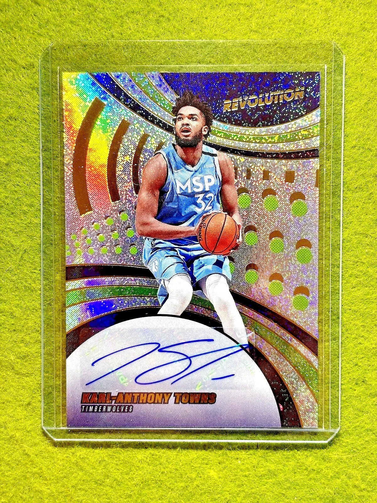 NBA カードKarl-Anthony Towns RC 旨 silver #136