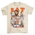 thumbnail image 1 of Karl-Anthony Towns KAT Cartoon Style New York Basketball T-Shirt, 1 of 2