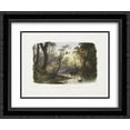 thumbnail image 1 of Karl Bodmer 2x Matted 24x20 Black Ornate Framed Art Print 'Cutoff River, Branch of the Wabash, plate 8 from Volume 1 of 'Travels in the Interior of North America'', 1 of 2