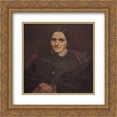 thumbnail image 1 of Karl Bryullov 2x Matted 20x22 Gold Ornate Framed Art Print 'Portrait of Catherine Tittoni', 1 of 2