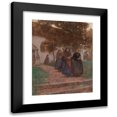 thumbnail image 1 of Karl Friedrich Gsur 20x24 Black Modern Framed Museum Art Print Titled - With Church Aisle, 1 of 5