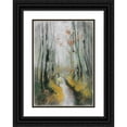 thumbnail image 1 of Karl Hagemeister 18x24 Black Ornate Framed Double Matted Museum Art Print Titled: Birches in Autumn on the Bachlauf (1908-1913), 1 of 5