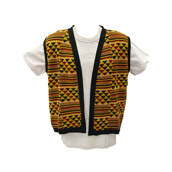 Karl Havoc Aztec Sweater Vest - Mens Small