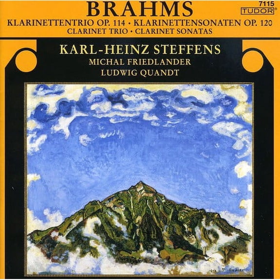 Karl-Heinz Steffens - Clarinet Trio Op 144 / Clarinet Sonatas Op 120 - Music & Performance - CD