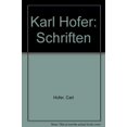 thumbnail image 1 of Pre-Owned Karl Hofer: Schriften Paperback, 1 of 1
