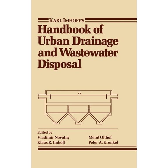 Karl Imhoff's Handbook of Urban Drainage and Wastewater Disposal, (Hardcover)