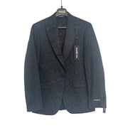 Karl Lagerfeld Mens Modern fit Dinner Jacket Blazer 42 S Black Floral Stretch