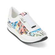 Karl Lagerfeld Paris Womens Melody Leather Fashion Slip-On Sneakers