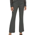 thumbnail image 1 of Karl Lagerfeld Womens Flare Leg Casual Trouser Pants, Black, 12, 1 of 1