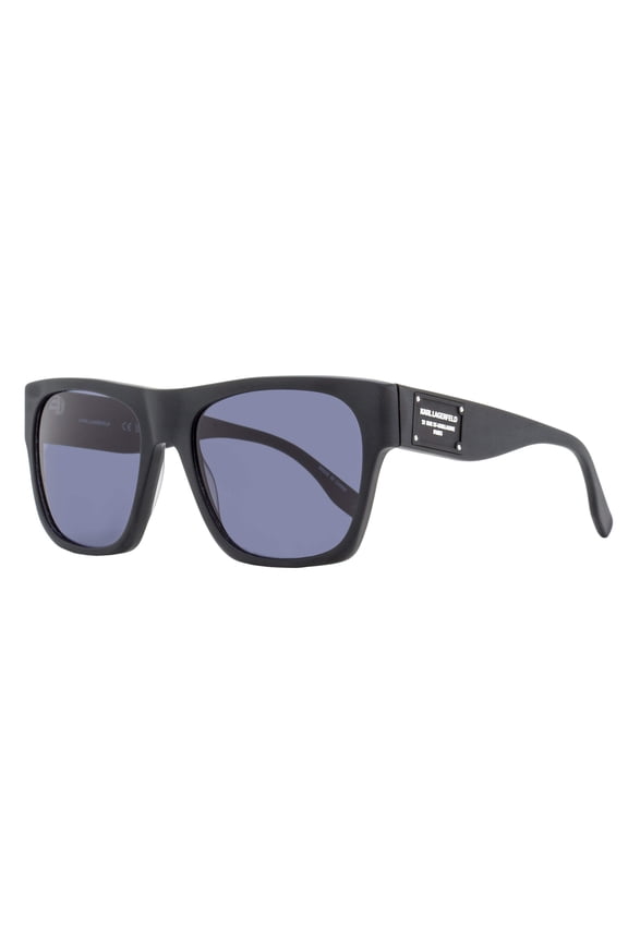 Karl Lagerfeld Square Sunglasses KL6074S 002 Matte Black 55mm